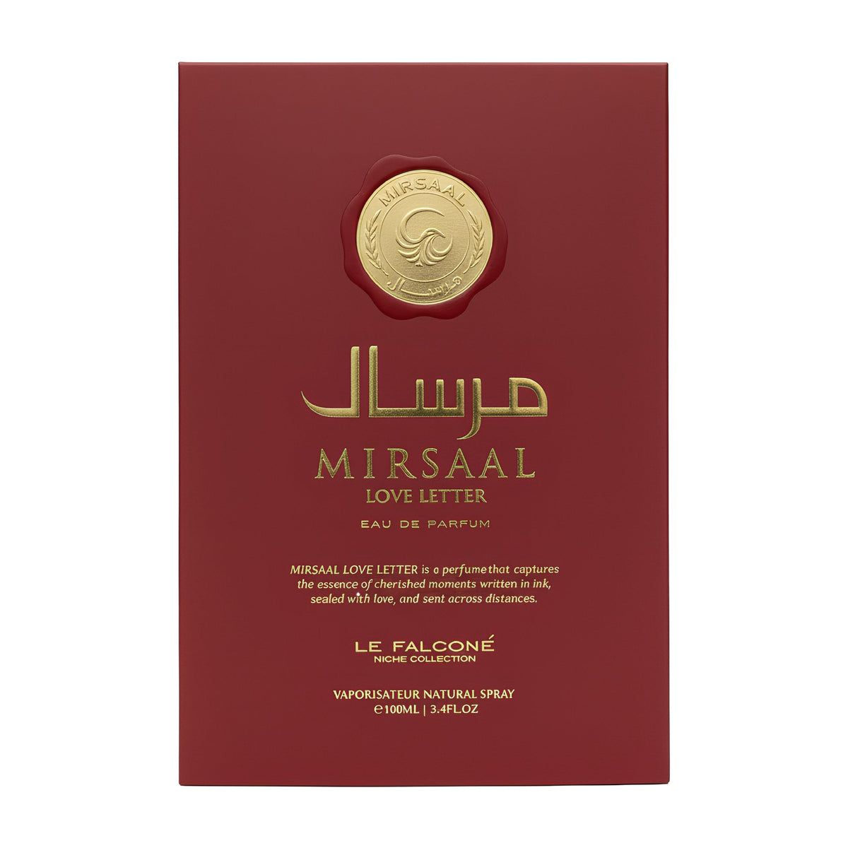 Mirsaal love letter - Le falcone perfume -100ml - Wholesale