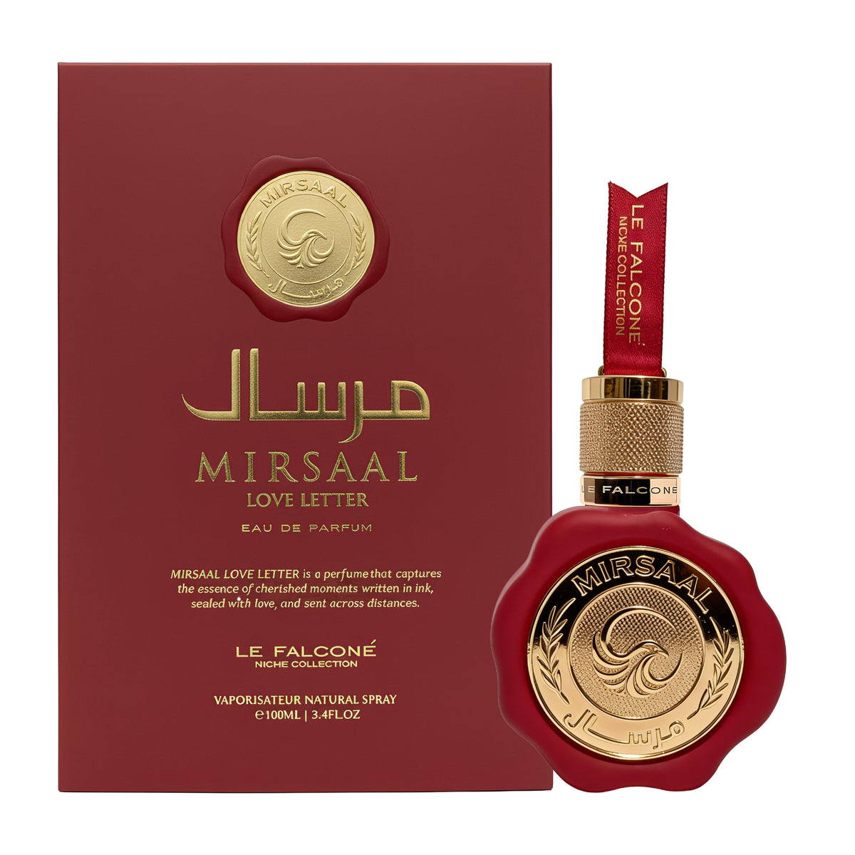 Mirsaal love letter - Le falcone perfume -100ml - Wholesale